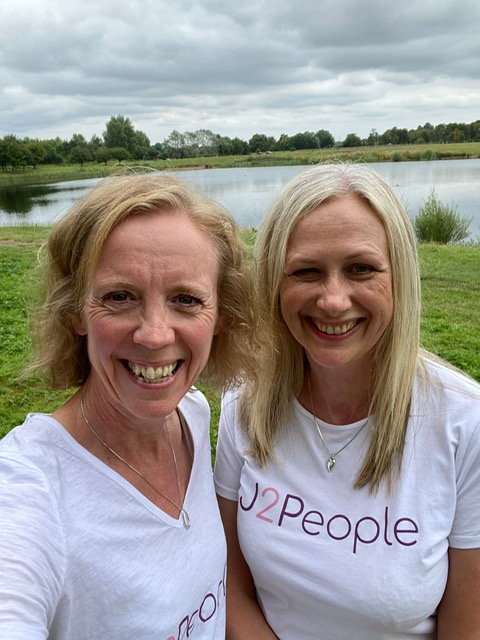 Jayne and Jane at Barton Marina